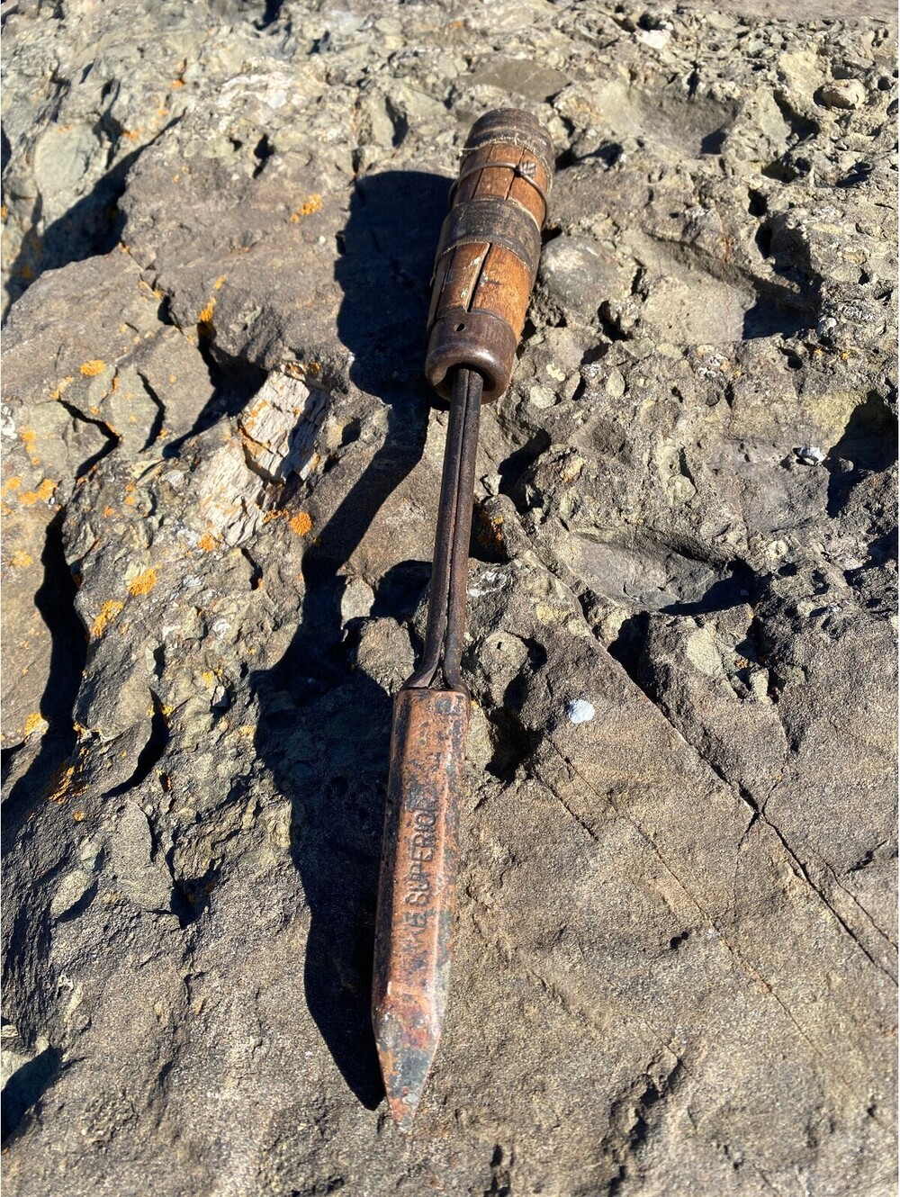 Vintage Brown Boggs Lake Superior Copper Soldering Iron Canada
